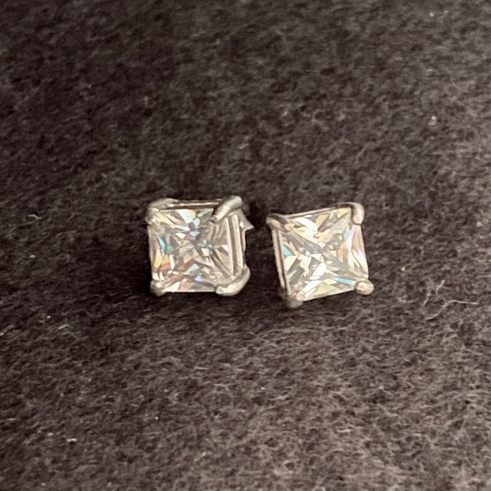 Costume Square “Diamond” Studs